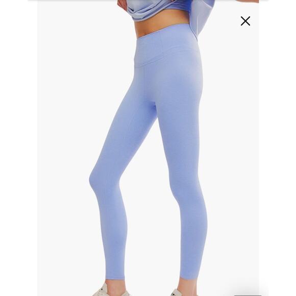 NWT Free People Movement Never Better Heathered 7/8 Leggings Large - Picture 3 of 16